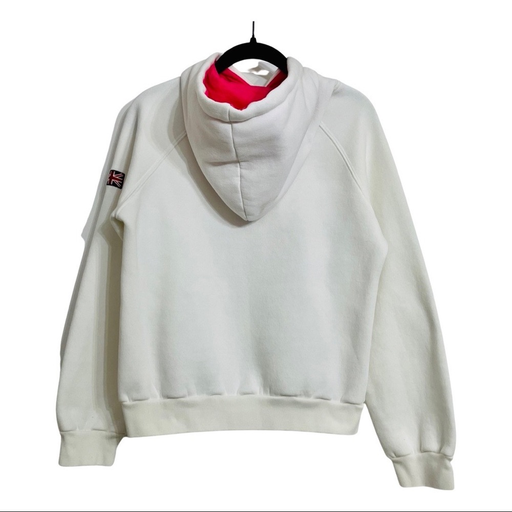 NAS London England White and Pink Sweatshirt - Picture 5 of 7